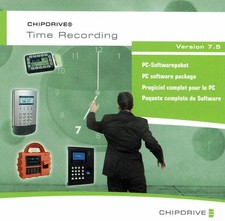 SCM Chipdrive Timerecording (Zeiterfassung) Software Version 7.5, Download