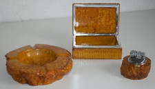 Vintage Aschenbecher Feuerzeug