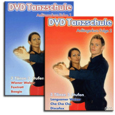 2 DVD Set Tanzschule Tanzkurs