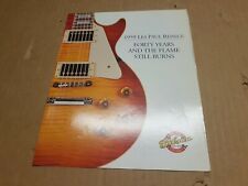 1959 Gibson Les Paul Standard Reissue Guitar Flyer / 1999
