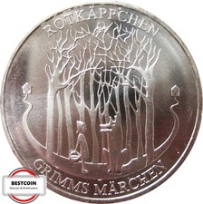 J603  20 Euro Gedenkmünze 2016 A Rotkäpchen , aus Rolle
