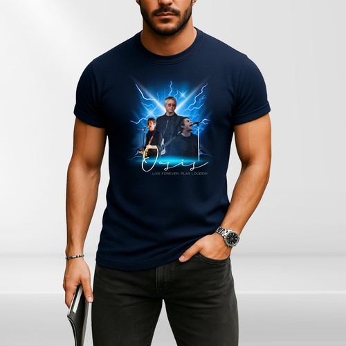 Retro rock band shirt - rock,