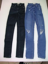 •●♥ 2x TALLY WEIJL PUMP High Waist Push up Skinny - Jeans - blau - Gr. 32 ♥●•)
