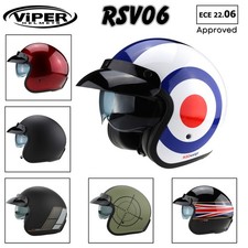 Jet Roller Motorrad Helm Vespa