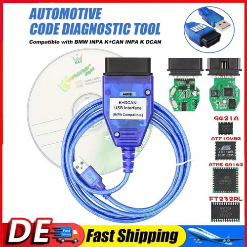 Dcan obd2 kabel - k+dcan,