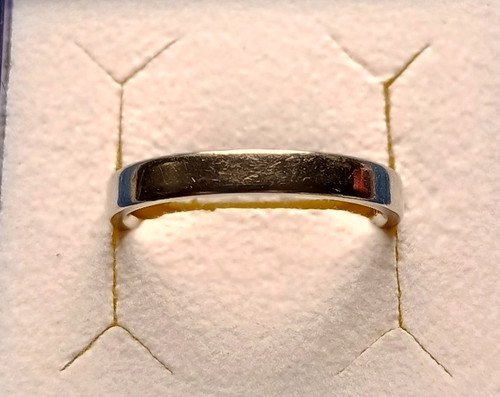 Ring 585 weißgold - ring,