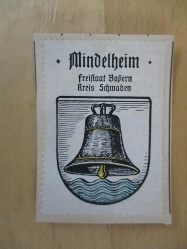 Wappenmarke mindelheim - wappenmarke,