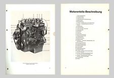 PERKINS Dieselmotor D 4.203  4.203 4.192 Werkstatthandbuch  Original 