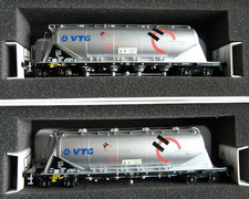 NME Spur H0 Staubsilowagen 503604 und 503606, VTG Holcim Sammlermodelle, wie neu