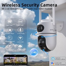 ICSEE 8MP 4K WLAN WIFI NETZWERK CAMERA PTZ AUßEN ÜBERWACHUNGSKAMERA Nachtsicht/
