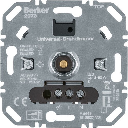 Berker uni drehdimmer - berker, uni-drehdimmer