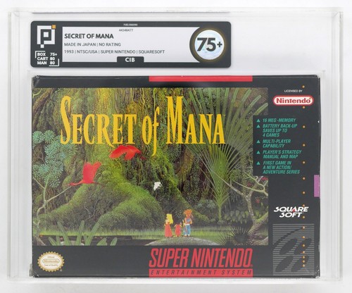 Secret mana snes graded - of,