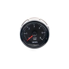 JOM Zusatzinstrument Diesel Drehzahlmesser Youngtimer Rallye  0-6000RPM 52mm