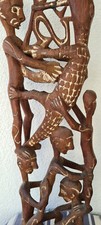 Holzfigur vom papua neuguinea - vom,