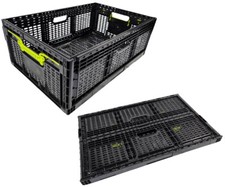 Transportbox Klappbox Klappkiste Faltbox Faltkiste Kiste Box Korb 46l 60x40x22cm