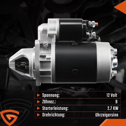 Anlasser starter kw - kw, für