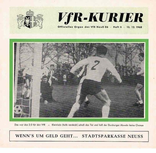 Fussball programmheft 68 - ,
