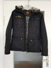 Belstaff Luxus Damenjacke Gr. S schwarz 