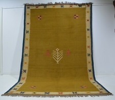 EC4093 Handgewebter Teppich Ghashgai Nomaden Kelim Wolle ca 301 x 195 cm