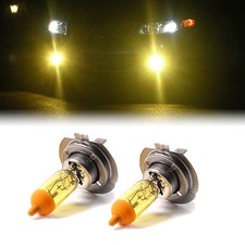 YELLOW XENON H7 100W BULBS TO