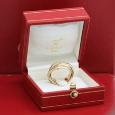 Les must de Cartier Trinity Tricolour 18KT Gold mit Cartier Box in Gr. 51