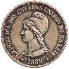 1889 BRASILIEN 500 REIS