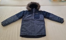 Columbia Winterjacke m. Kapuze Größe L 14-16 Jahre 158 164 170 blau Jungen Jacke
