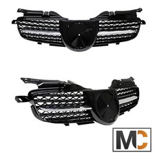 Frontgrill wabendesign schwarz - wabendesign,