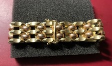 Armband 585er Gold, ca. 19,5 cm, 32,34 g (6)