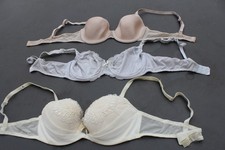 3 helle BHs, 80B, von Rosa Faia, Passionata und Simone Perele