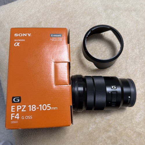 Sony 105mm 0 - e, 18-105mm