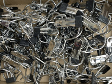 L 60x clips haken universalklammer metall wäsche stiefelaufhänger hängeklammern