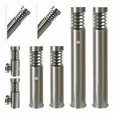 LED Edelstahl Außenleuchten Standleuchte Wandlampe Gartenleuchte aussen E27 230V