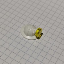  1x LEGO 98289  Helm Minifigur mit stirnlampe in weiß 