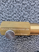 Adapter zum Umfüllen von CO2 Gas aus grossen Flaschen in Quooker Zylinder 