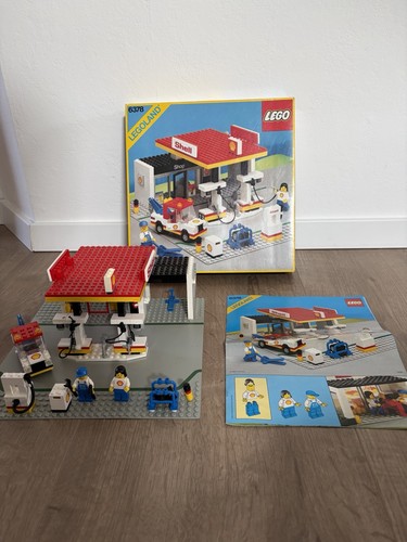 Lego 6378 shell tankstelle - lego,