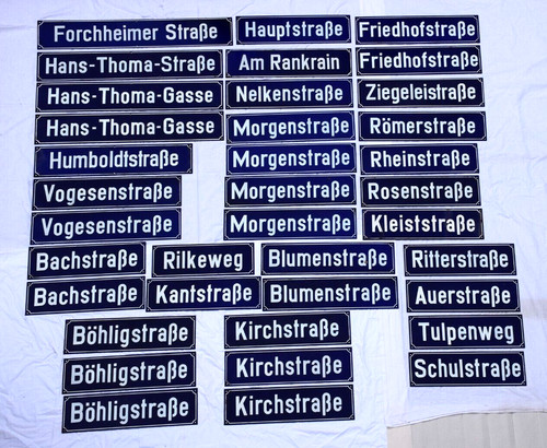 Alte emaillierte - alte,