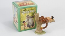 Disney Classic Dschungelbuch R&R Hill England Kunstharzfigur Kaa mit Mogli OVP