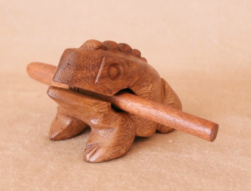 Holz frosch guiro - frosch,