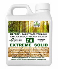 2K Parkettlack Treppenlack Parkettsiegel Seidenmatt Holzlack Fußboden Klarlack