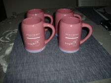 Scavi & Ray, Prosecco Krug Rosa Oktoberfest Becher Humpen, 0,2l - 4er Set