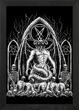 Satanischer Dämon Luzifer