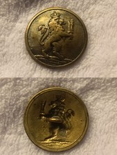 Militaria,Uniform-/Livreeknopf