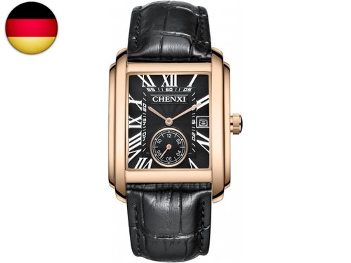 Oidea herren armbanduhr leder - oidea,