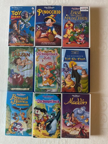Disney vhs konvolut filme - konvolut, 9