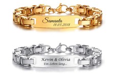 ID Edelstahl Königsarmband