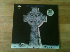 Black Sabbath - Headless Cross - UK Black Vinyl 1989 + Poster + Schablone /  RAR