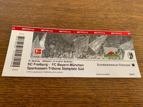 Used ticket bundesliga - ticket, 1.bundesliga
