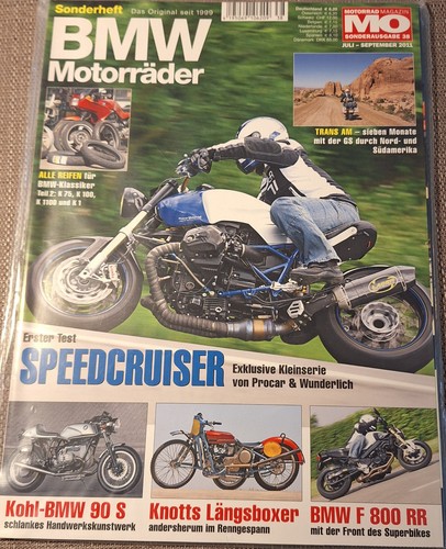 Bmw motorräder sonderheft - mo,