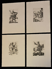 4 Kupferstiche Albrecht Dürer Faksimile Bundesdruckerei Berlin